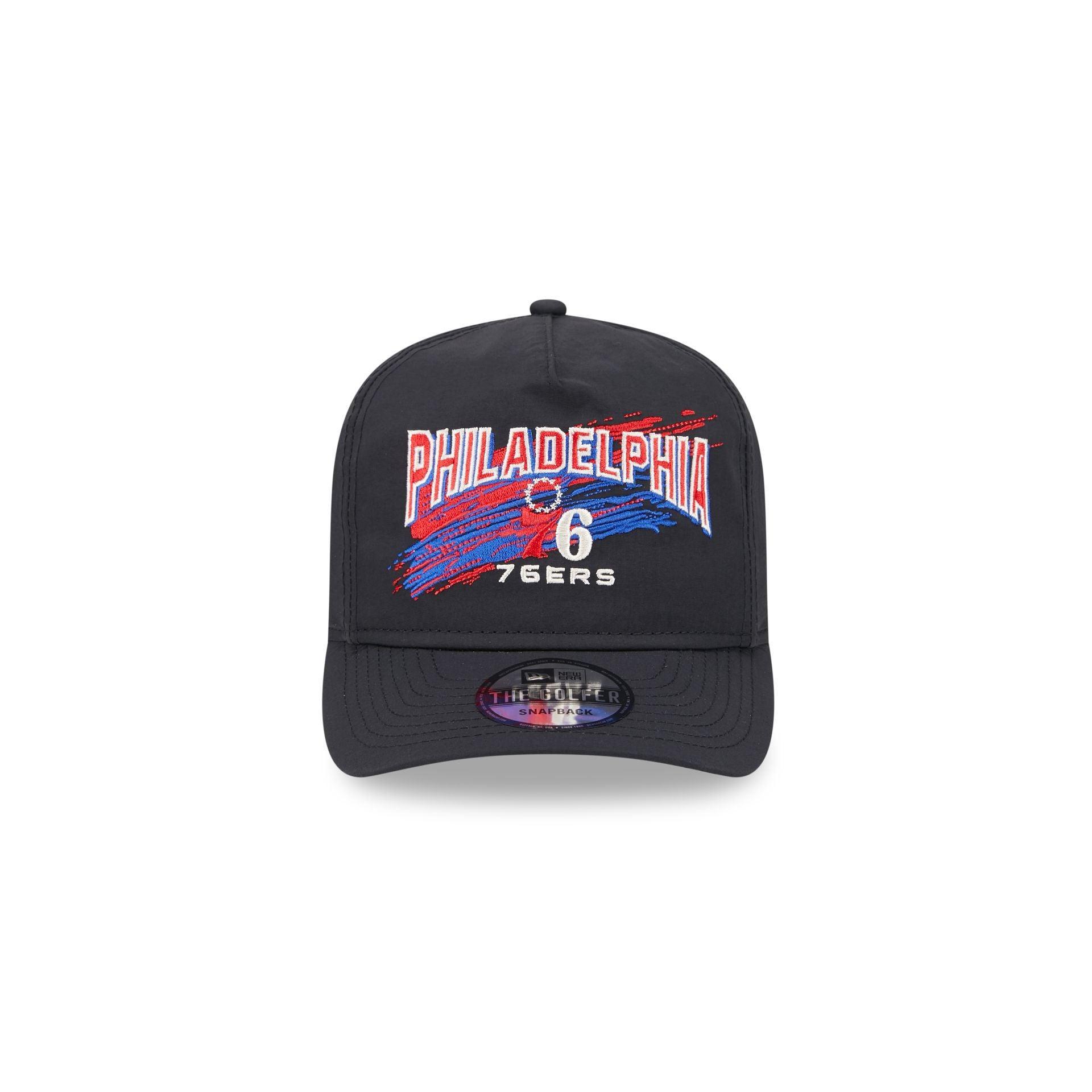 Philadelphia 76ers Throwback Brush Golfer Hat Male Product Image