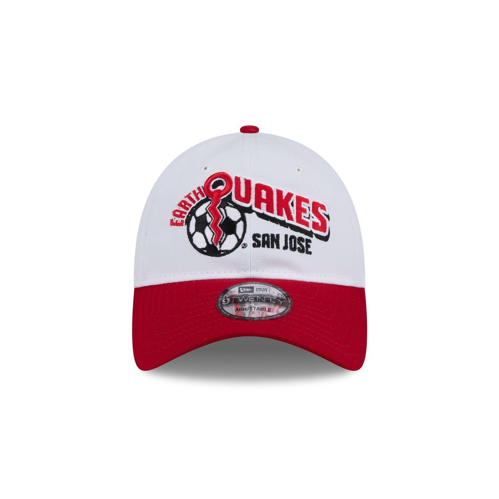 San Jose Earthquakes 2024 Jersey Hook 9TWENTY Adjustable Hat Male Product Image