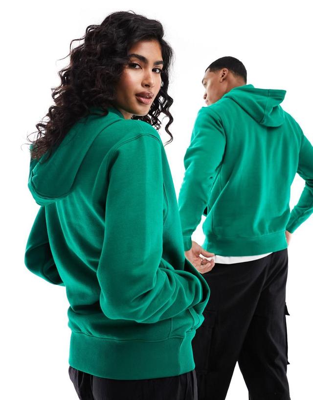 Nike Club hoodie in green Product Image