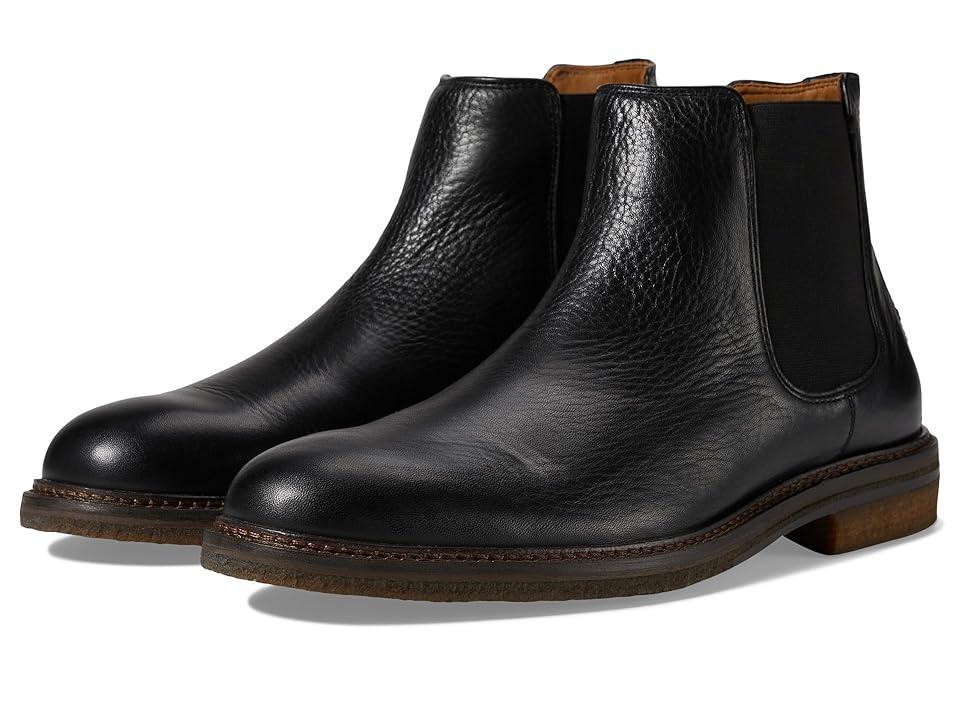 Johnston & Murphy Calder Chelsea Boots Tumbled Full Grain) Men's Boots Product Image