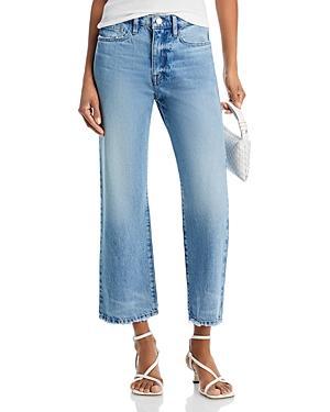 Womens Le JaneHigh-Rise Straight Crop Jeans Product Image