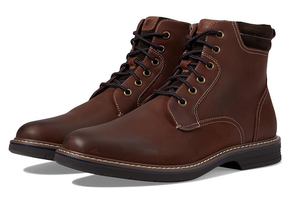 Florsheim Norwalk Plain Toe Lace-Up Boot Crazy Horse) Men's Shoes Product Image