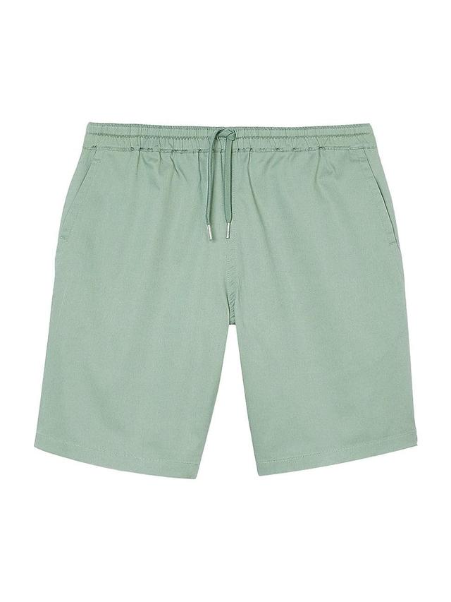 Sandro New Gamma Cotton Blend Shorts Product Image