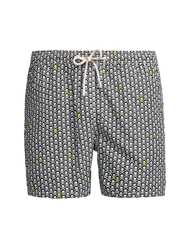 Mens Ultralight Printed 70s Swim Shorts Product Image