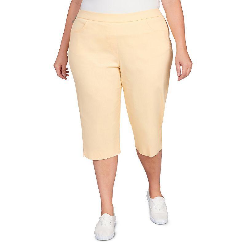 Plus Alfred Dunner Allure Capri Pants, Womens Product Image