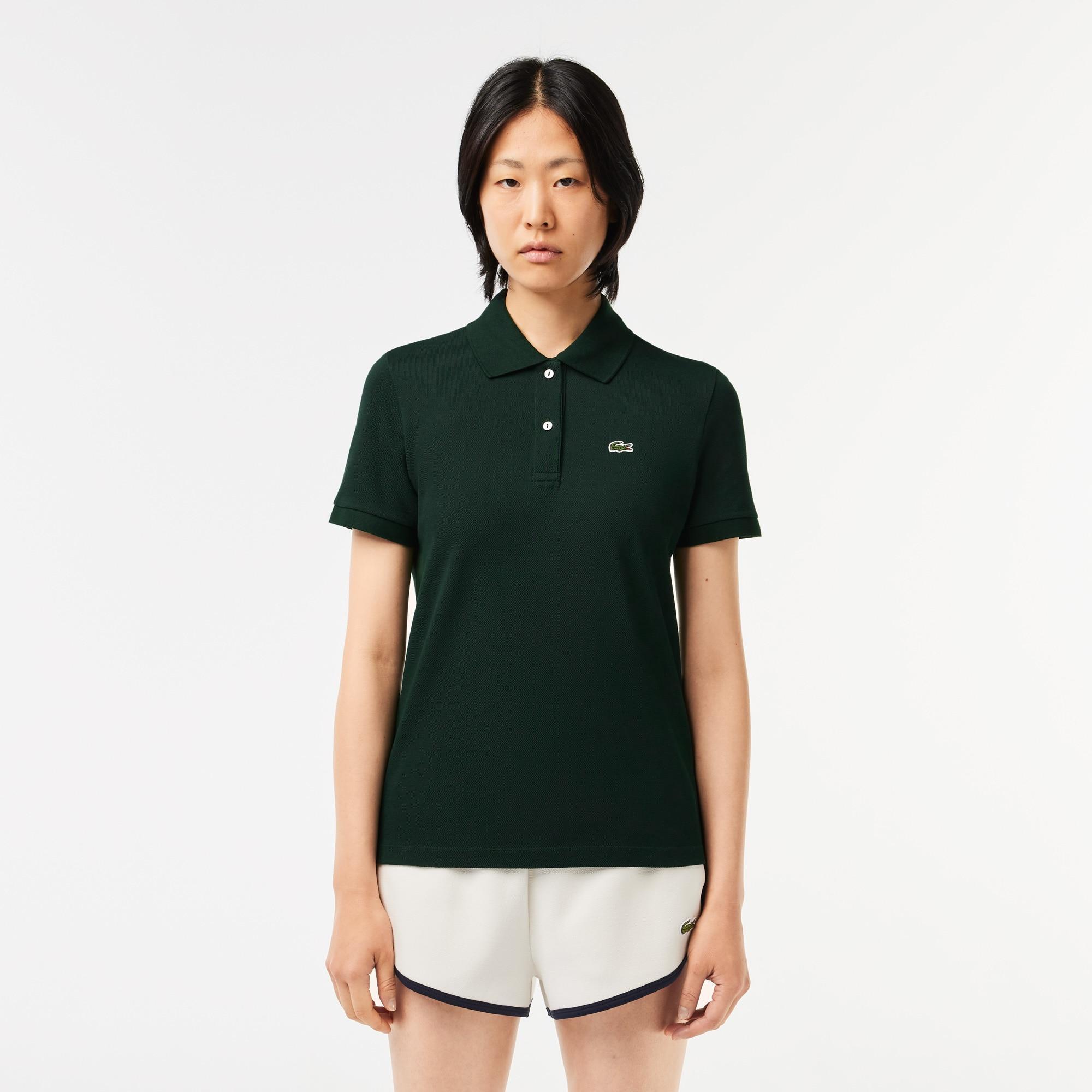 Women's Regular Fit Soft Cotton Petit Piqué Polo Product Image