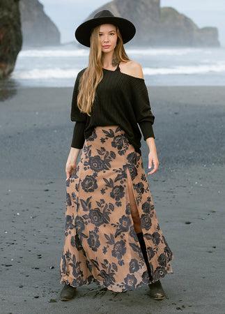 Allurah Skirt in Charcoal Product Image