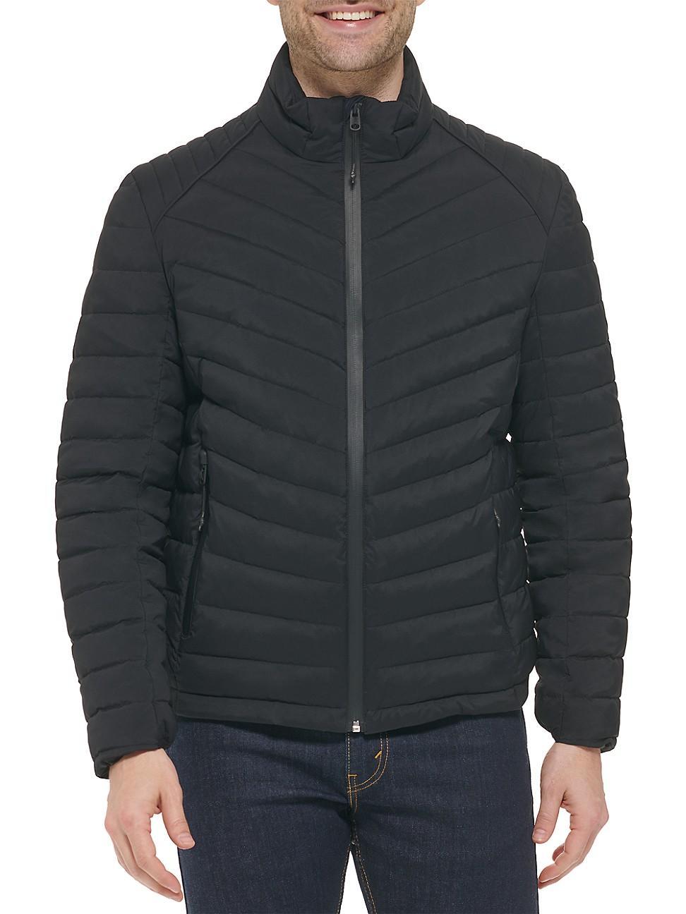 Cole Haan Diamond Quilted Jacket Product Image