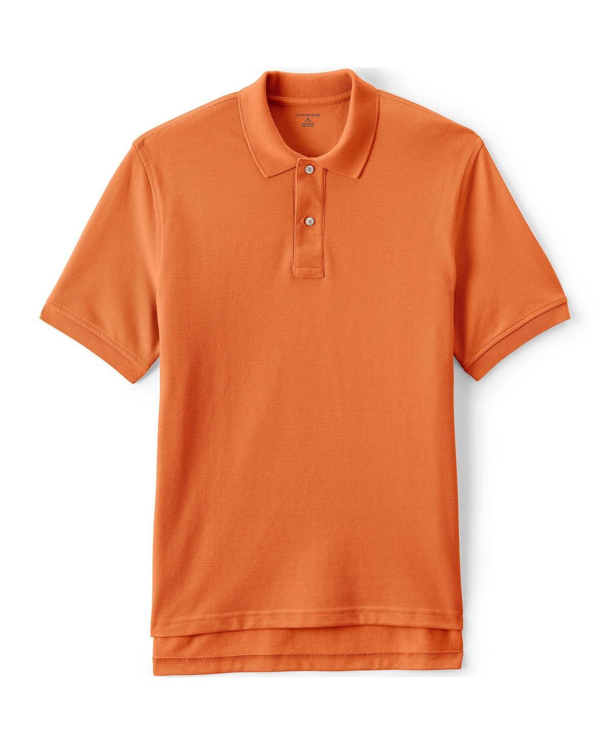 Mens Lands End Short Sleeve Mesh Polo Shirt Product Image