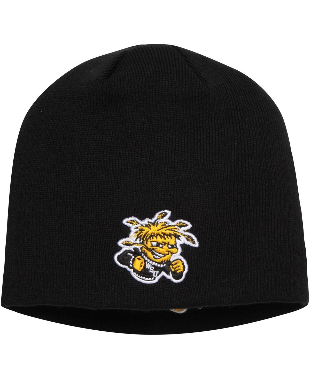 Mens Black Wichita State Shockers Ezdozit Knit Beanie Product Image