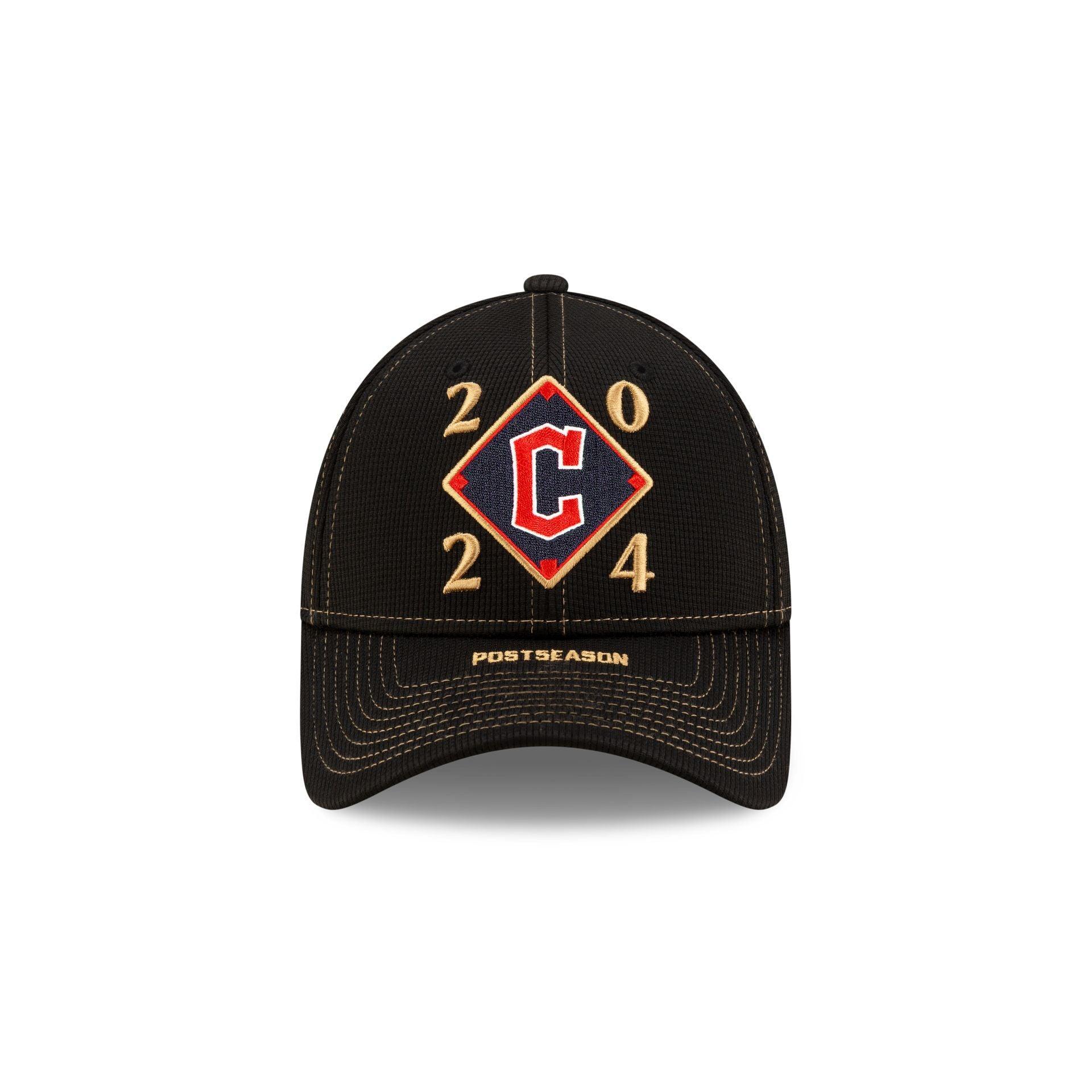 Cleveland Guardians 2024 ALDS Locker Room 9FORTY Stretch-Snap Hat Male Product Image