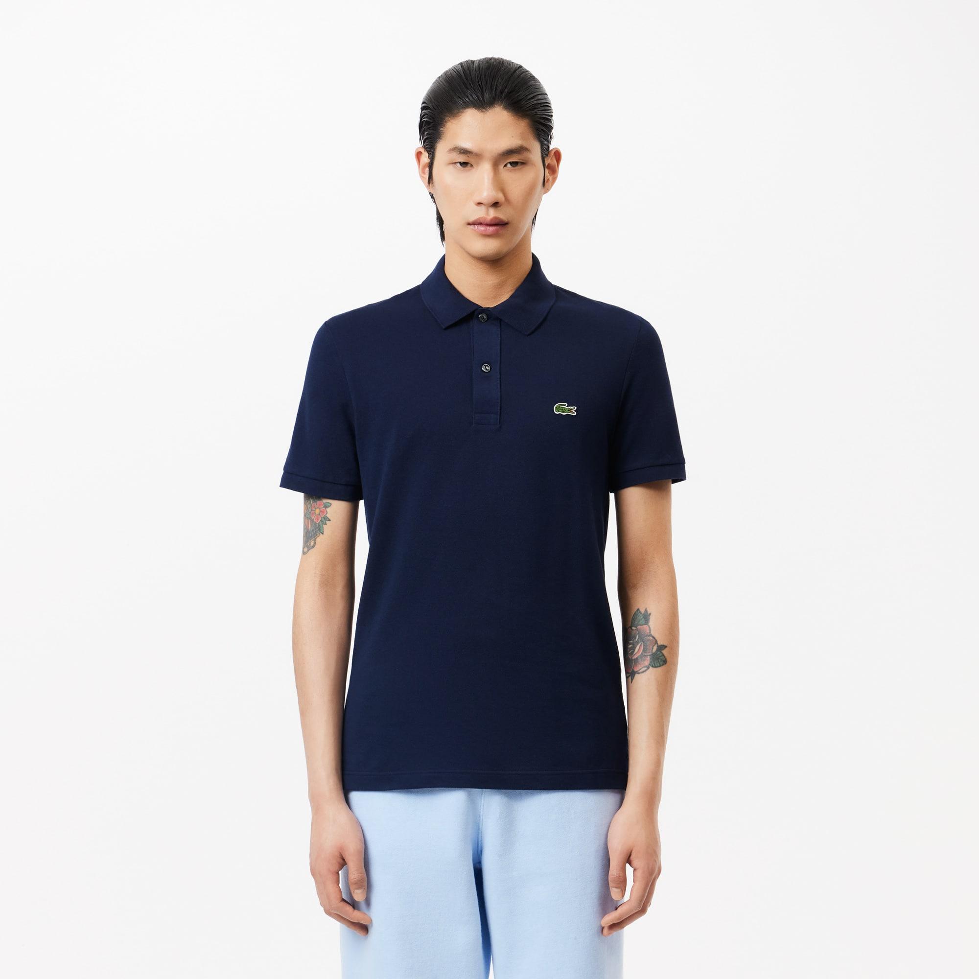 Slim Fit L.12.12 Piqué Polo Shirt Product Image