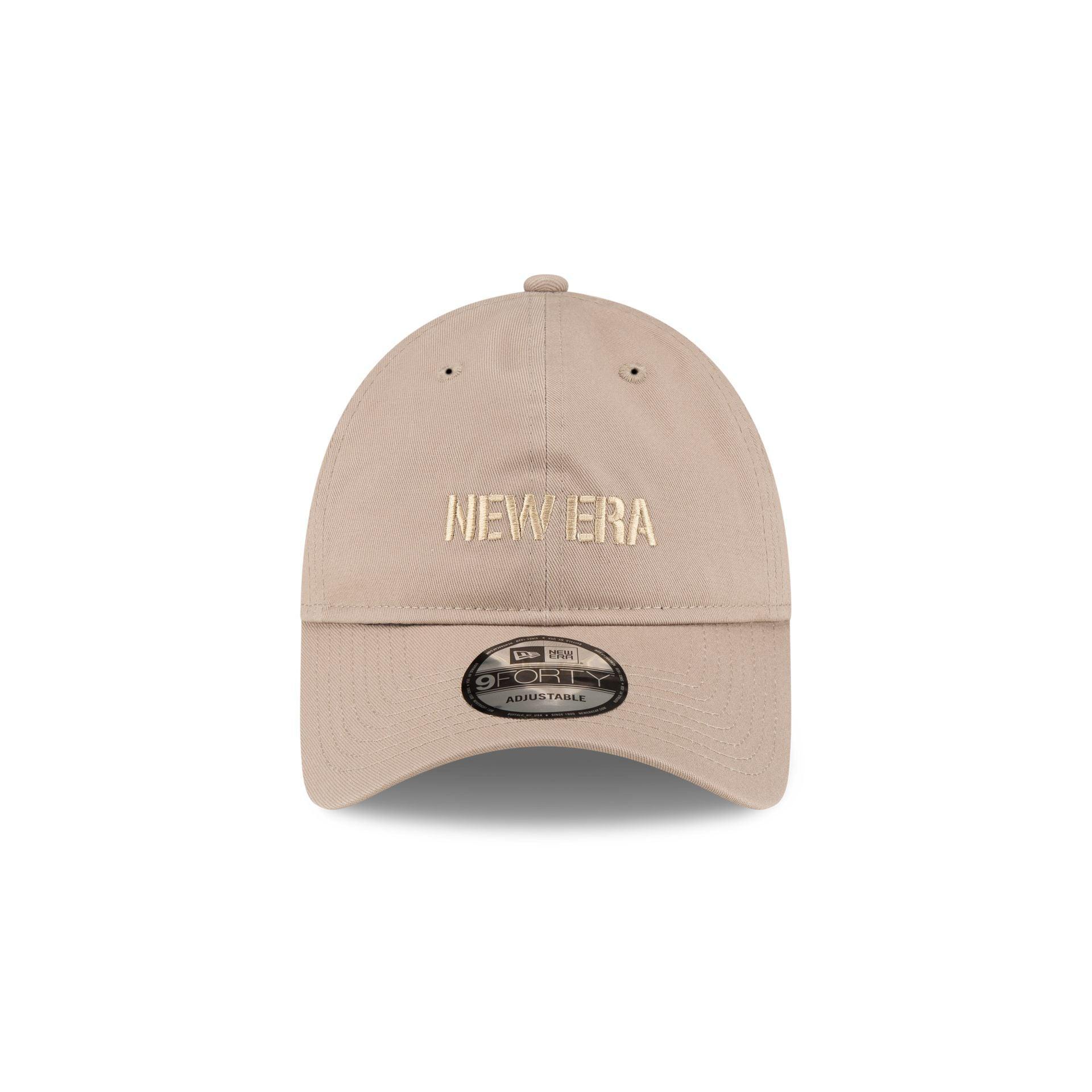 New Era Cap Metal Buckle Tan 9FORTY Unstructured Adjustable Hat Male Product Image