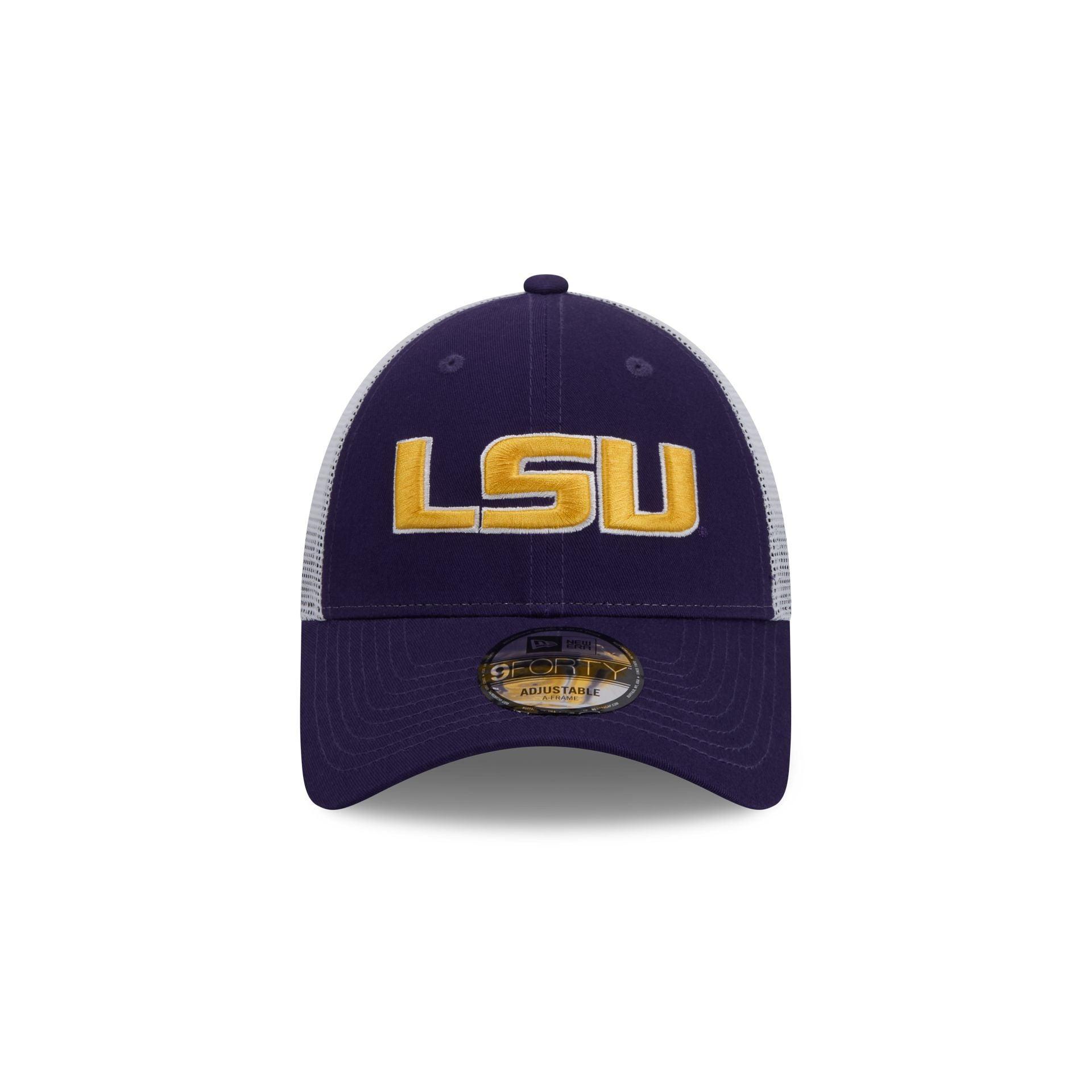 LSU Tigers Purple 9FORTY Trucker Hat Male Product Image