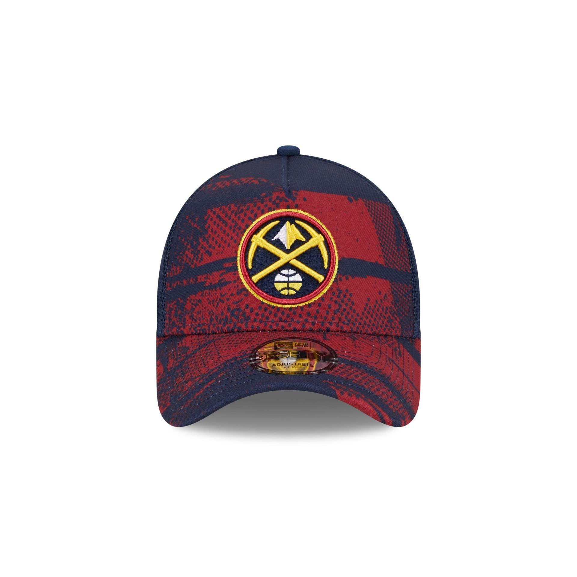 Denver Nuggets 2024 Tip-Off 9FORTY A-Frame Trucker Hat Male Product Image