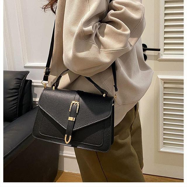 Flap Buckled Crossbody Bag Product Image