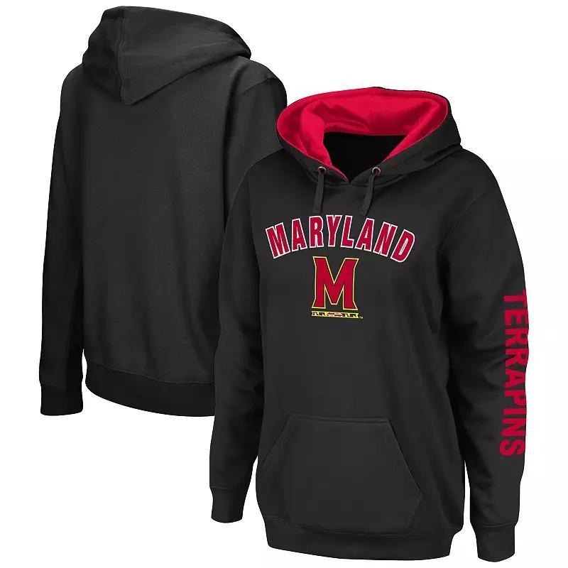 Womens Colosseum Maryland Terrapins Loud and Proud Pullover Hoodie Product Image