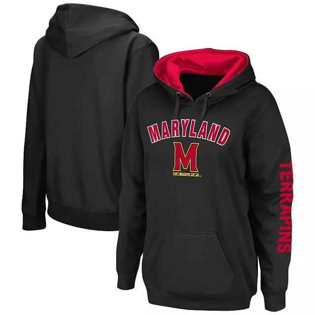 Womens Colosseum Maryland Terrapins Loud and Proud Pullover Hoodie Product Image