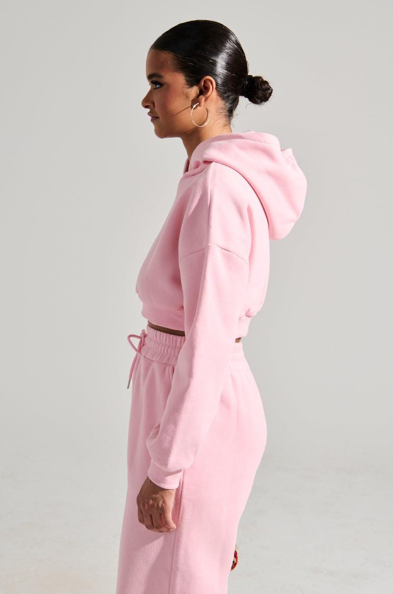 LOVER CROPPED HOODIE Product Image