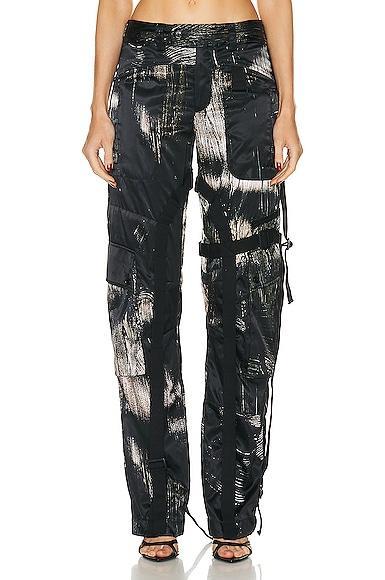 Louisa Ballou Cargo Pant in Black Product Image