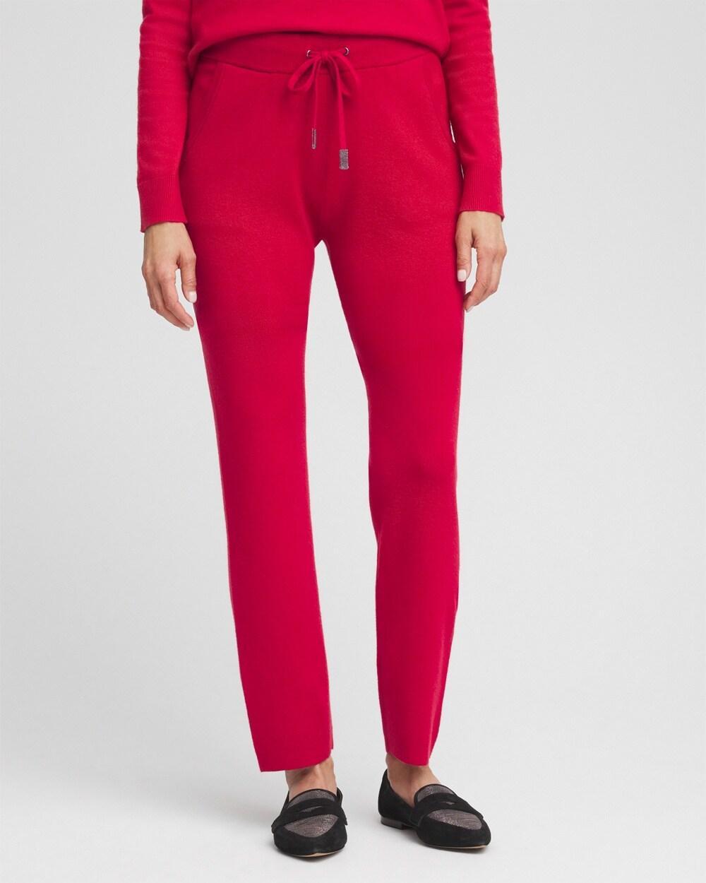 Women's Luxe Cashmere Blend Ankle Pants Product Image