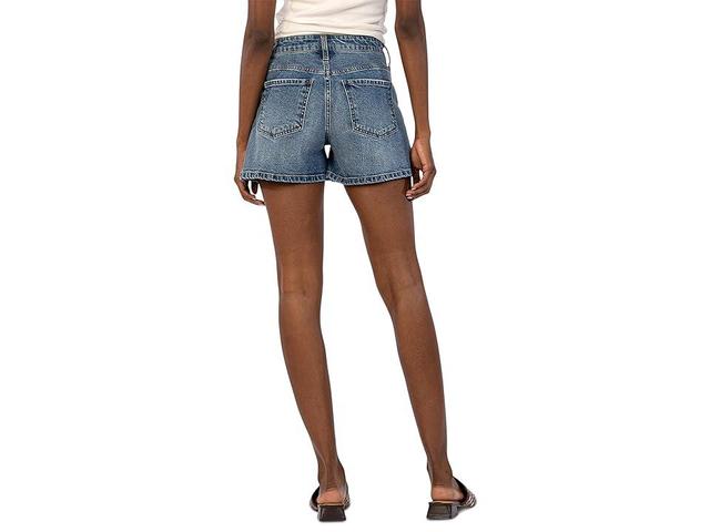 KUT from the Kloth Jane High-Rise Shorts W/ 5 Pockets W/ Regular Hem (Distinguished) Women's Jumpsuit & Rompers One Piece Product Image