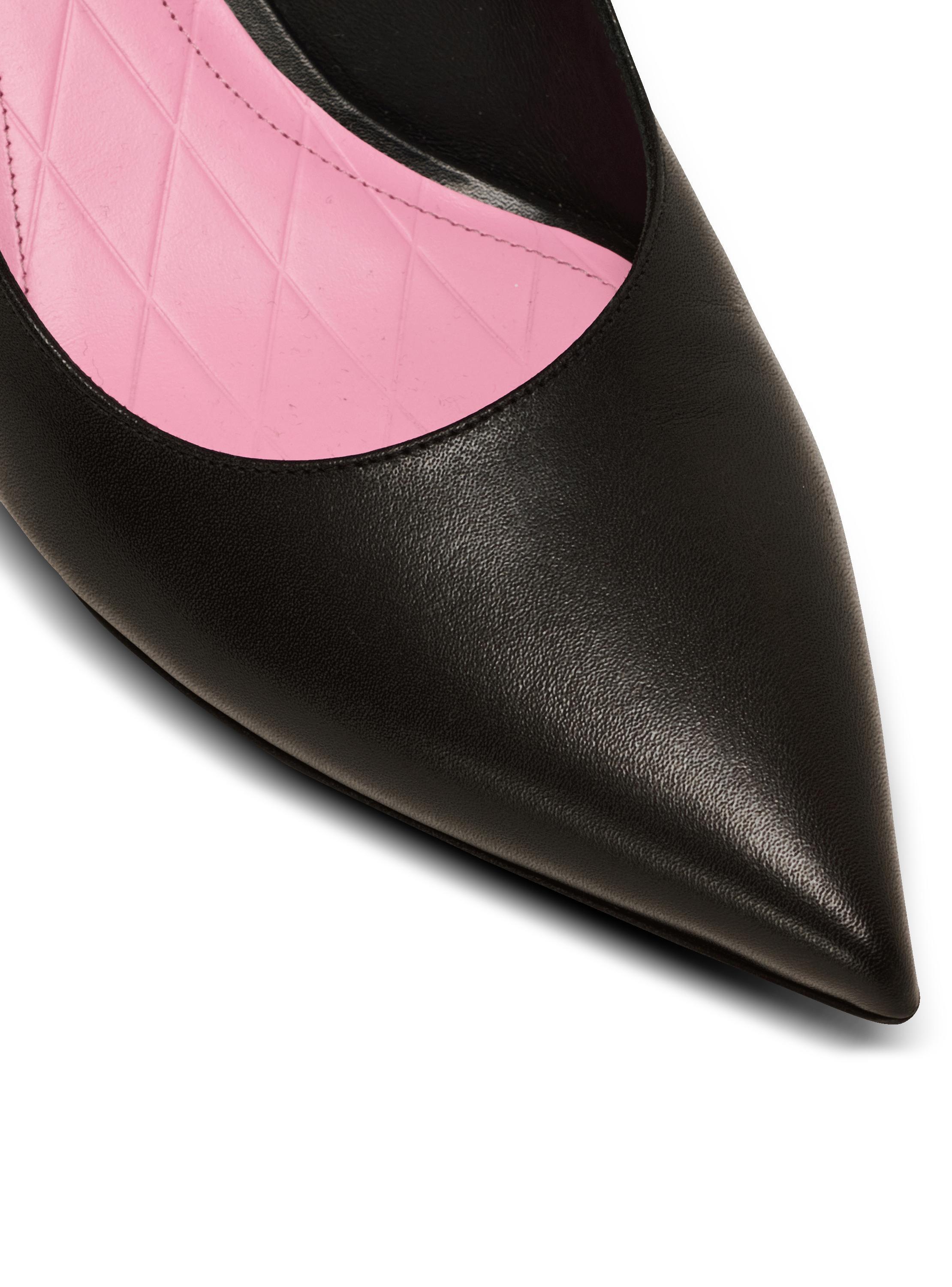 Eva kitten slingbacks in calfskin Product Image