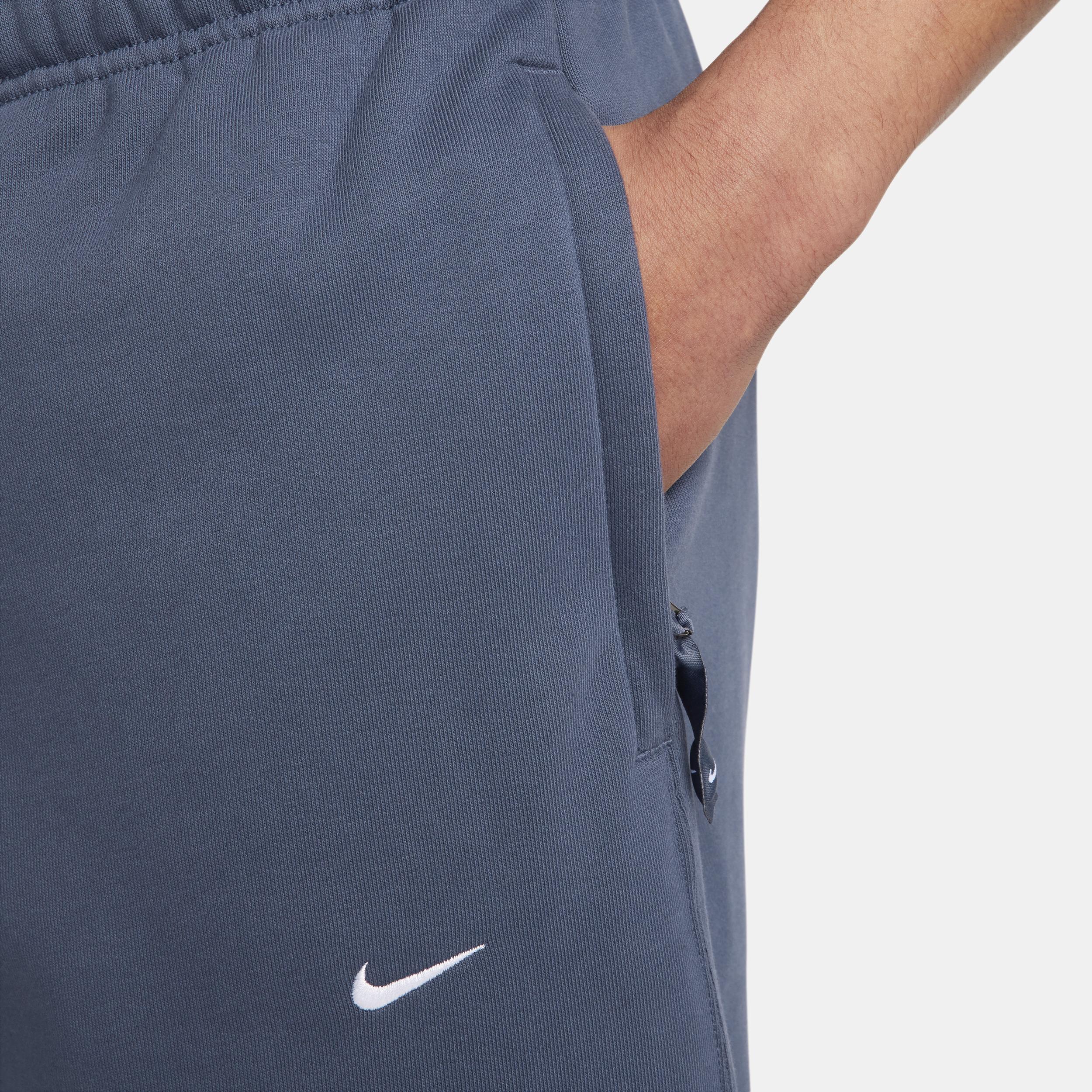 Nike Solo Swoosh Men's Open-Hem Fleece Pants Product Image