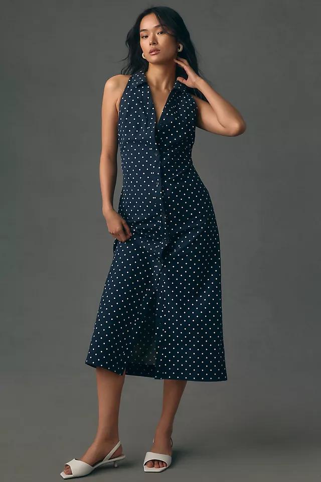 Maeve Halter Slim Midi Dress product image