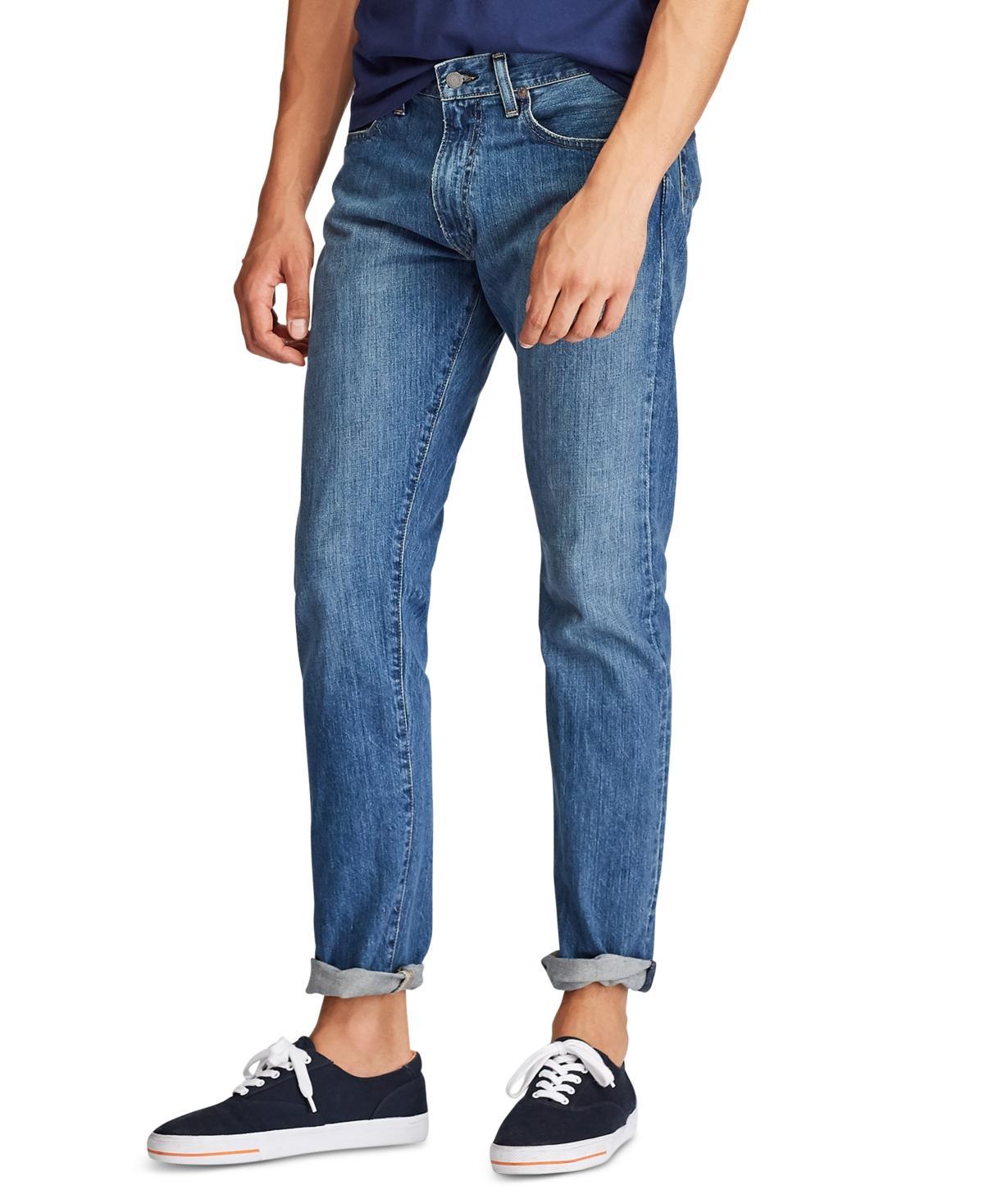 Polo Ralph Lauren Varick Slim Straight Leg Jeans Product Image