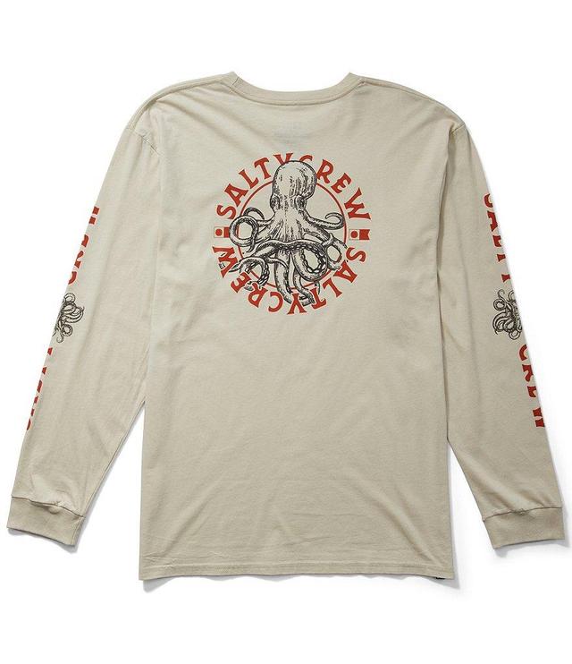 Salty Crew Long Sleeve Octopus Graphic T-Shirt Product Image