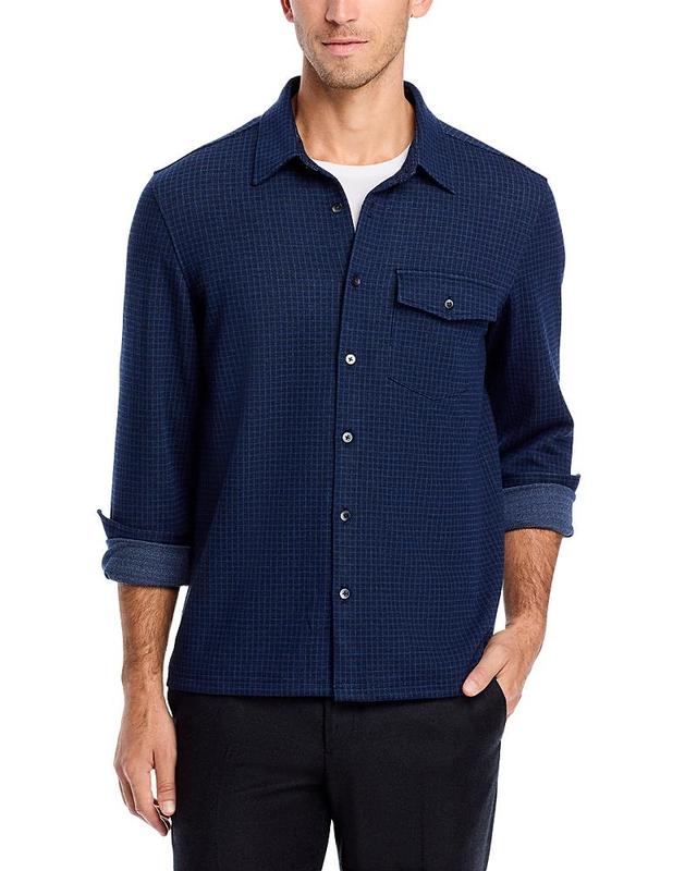 The Mens Store at Bloomingdales Stretch Tattersall Check Button Down Shirt - Exclusive Product Image