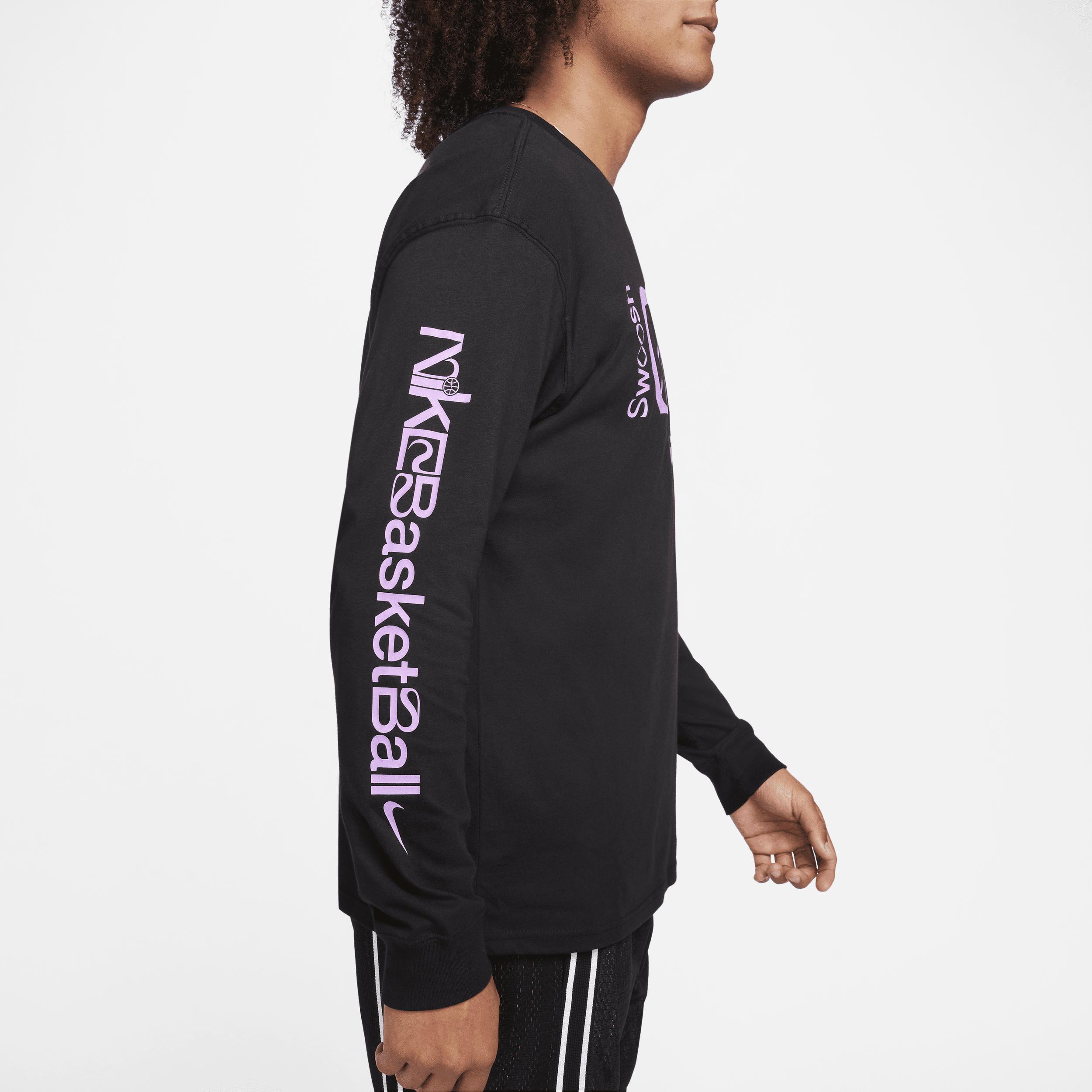 Nike Men's Max90 Long-Sleeve Basketball T-Shirt Product Image