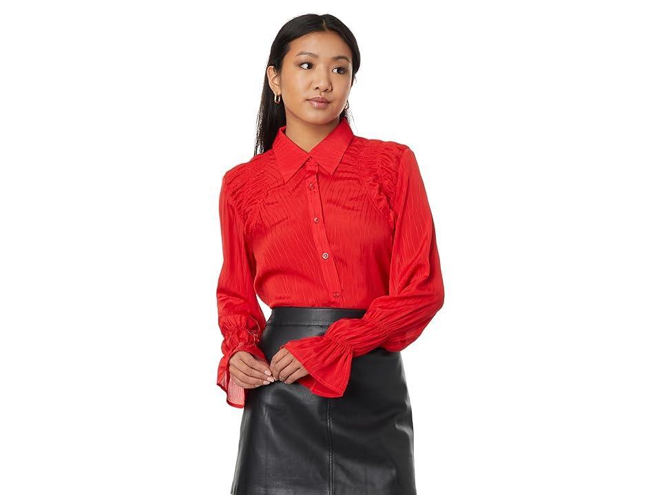 en saison Dahlia Blouse Women's Clothing Product Image