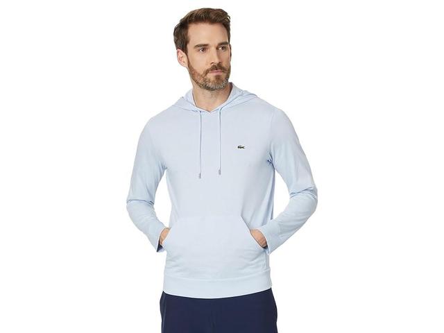 Lacoste Long Sleeve Regular Fit Tee Shirt with Hood and Drawstring (Phoenix ) Men's T Shirt Product Image