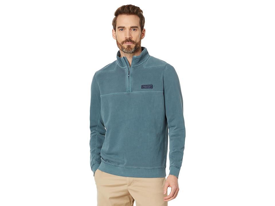 Vineyard Vines Garment Dye Shep Shirt (Mallard ) Men's Clothing Product Image