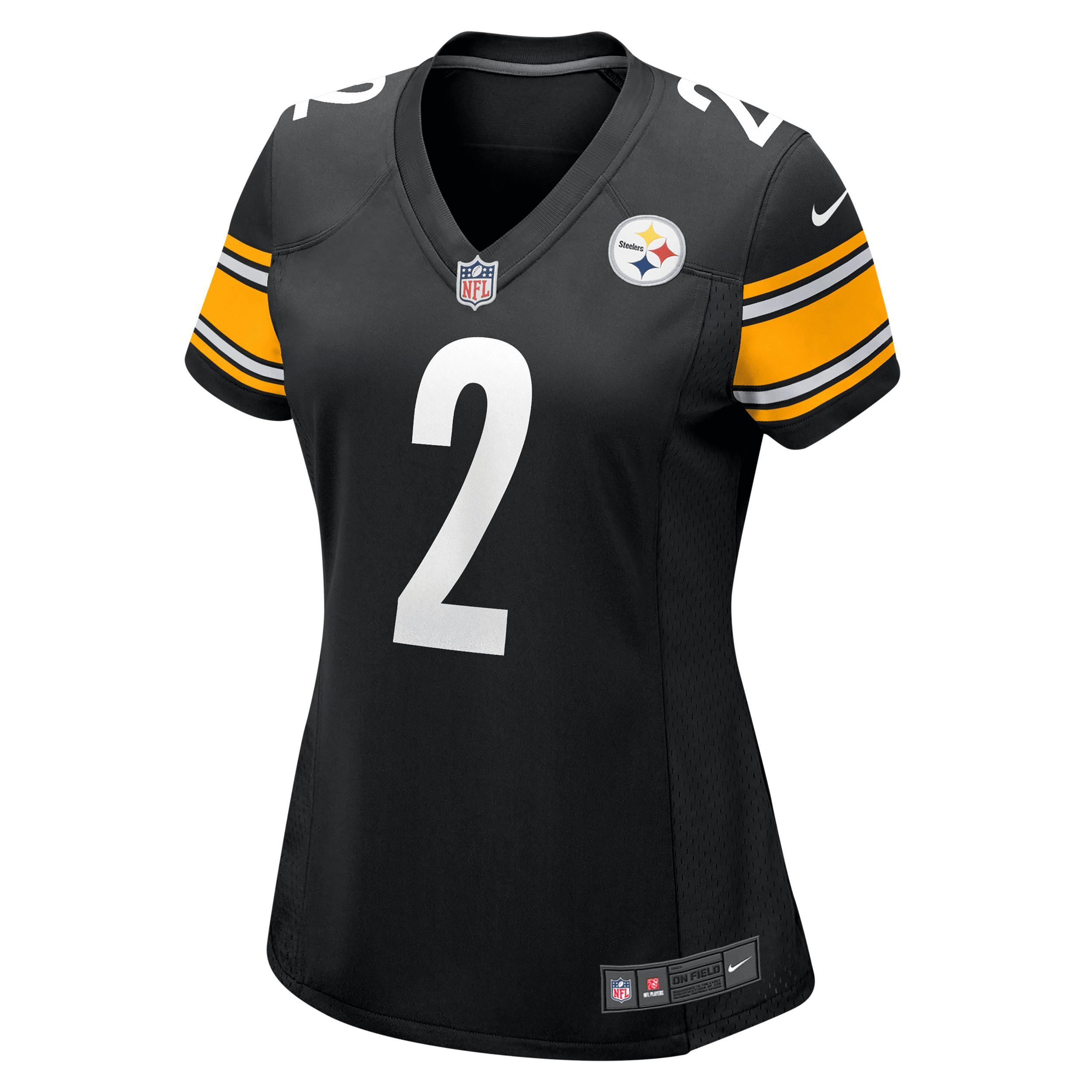 Justin Fields Pittsburgh Steelers Women’s Nike NFL Game Jersey Product Image