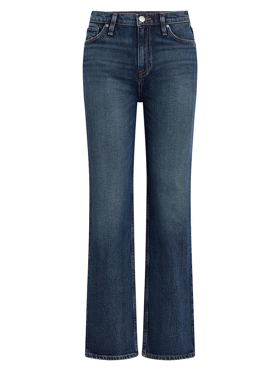 Hudson Jeans Remi High-Rise Straight Full-Length in Terrain (Terrain) Women's Jeans Product Image