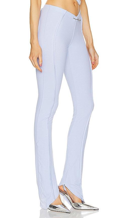 SAMI MIRO VINTAGE Asymmetric Pants Baby Blue. (also in M, S). Product Image