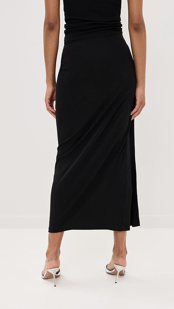 rabanne Long Draped Skirt | Shopbop Product Image