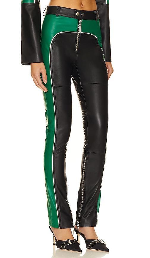 Camila Coelho Biker Leather Pants Size S, XXS. Product Image