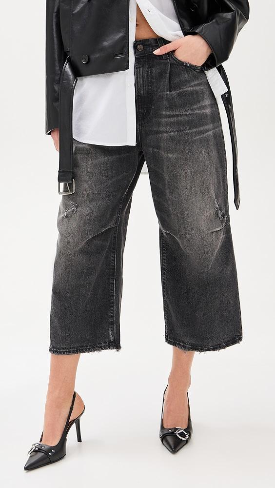 R13 Crop Wide Leg Jeans | Shopbop Product Image