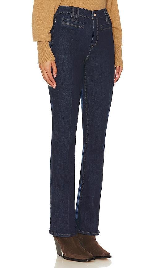 Paige High-Rise Manhattan Boot Front Welts in Kinsley (Kinsley) Women's Jeans Product Image