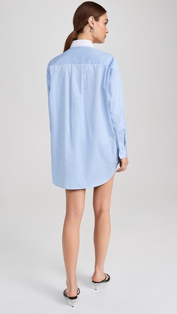 Marissa Webb Davie Sateen Mini Dress Shirt | Shopbop Product Image