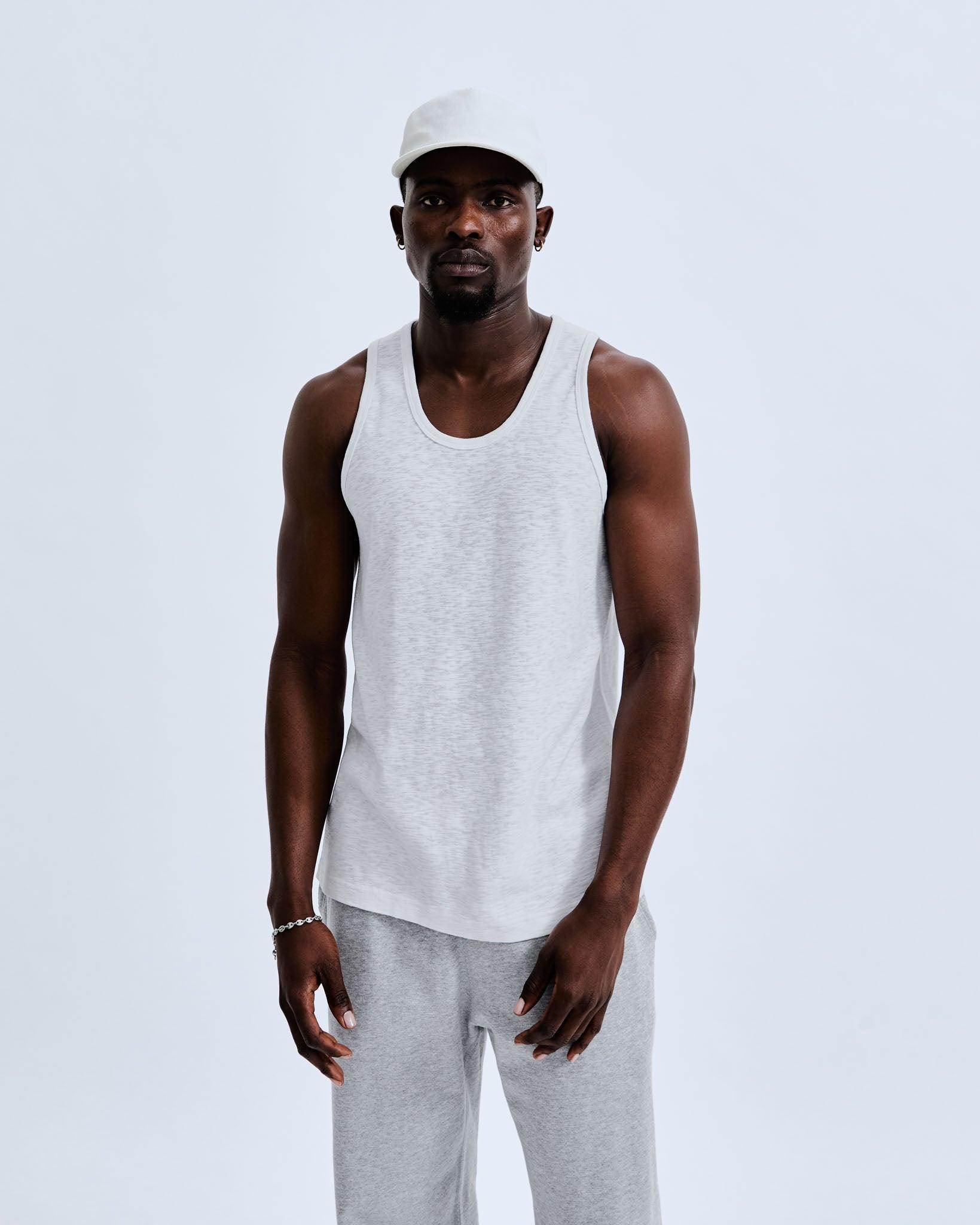 1X1 Slub Tank Top Male Product Image