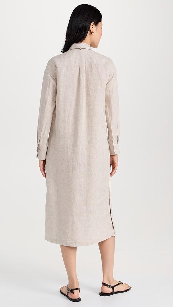 Alex Mill Kerry Shirtdress In Flax Linen | Shopbop Product Image