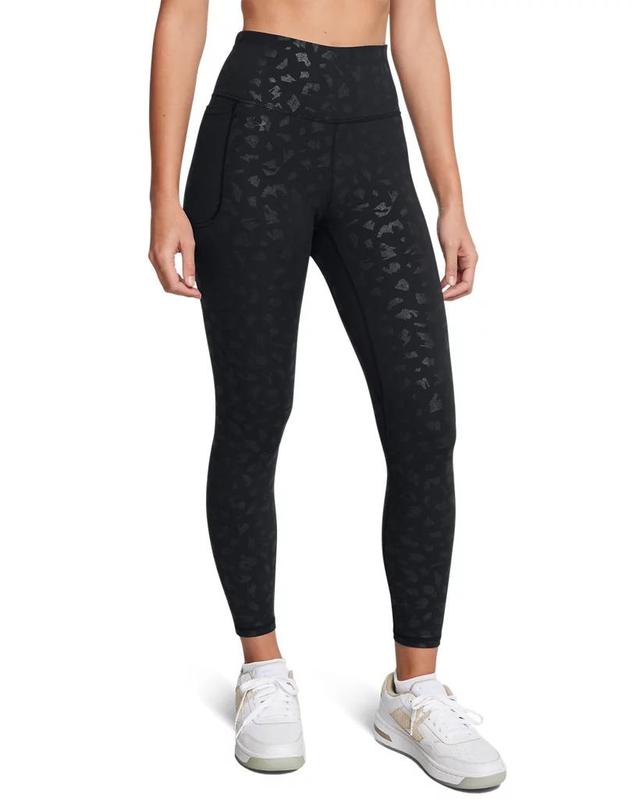 Women's UA Motion Gloss Printed Ankle Leggings Product Image