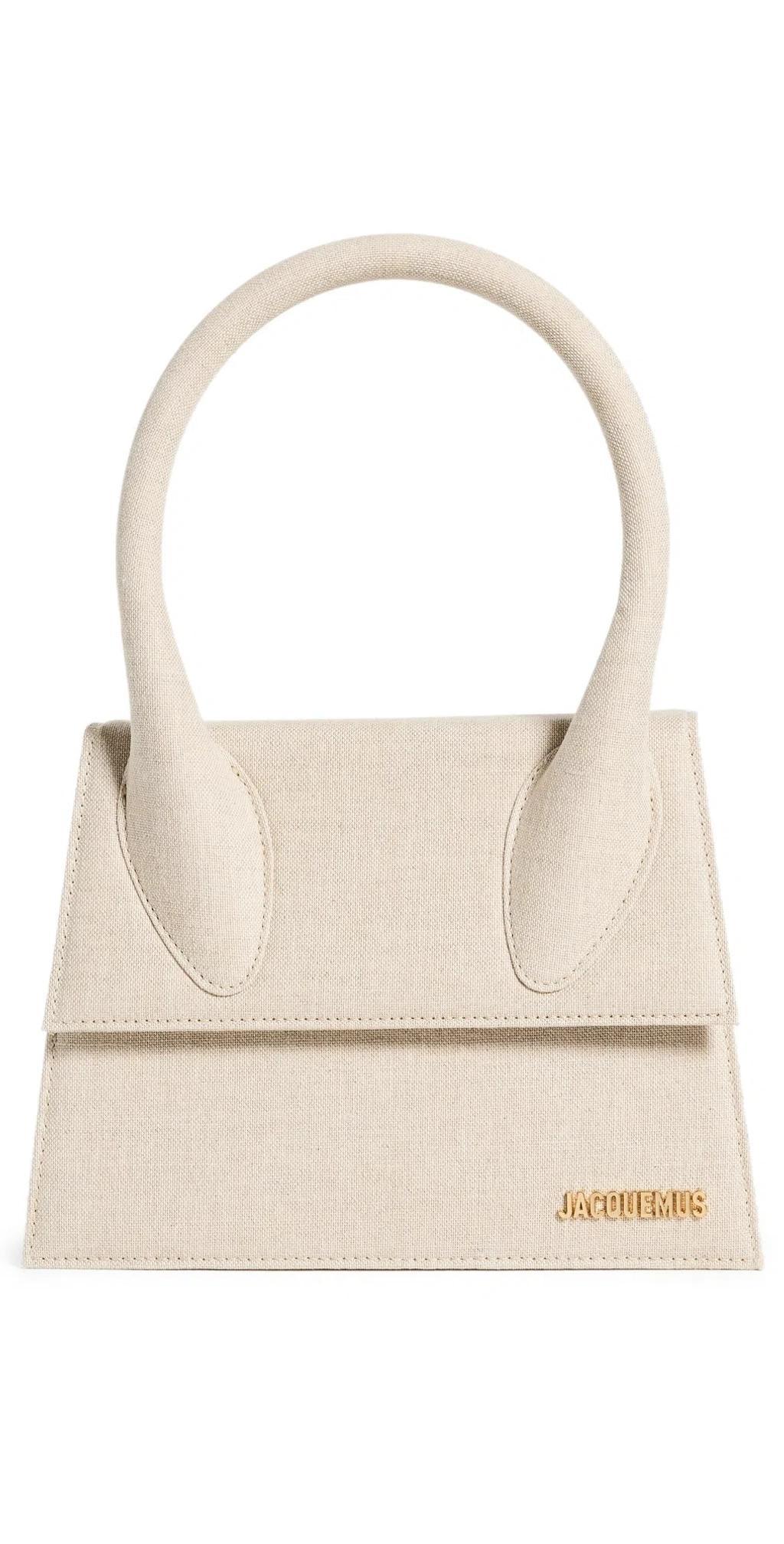 JACQUEMUS Le Grand Chiquito Bag Light Greige Product Image