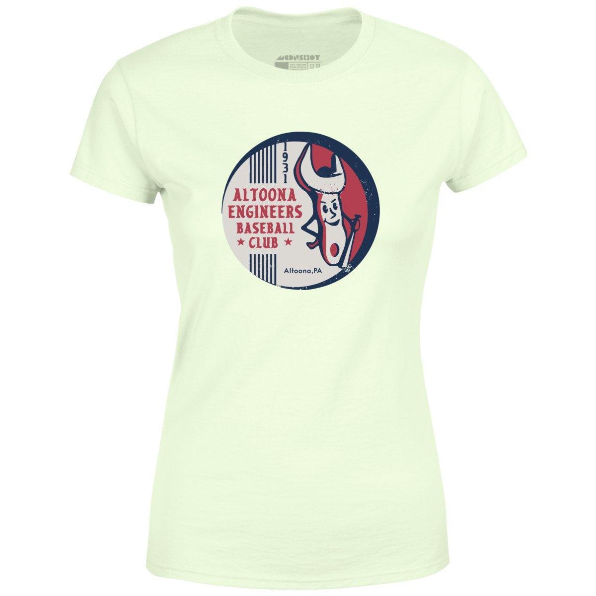 Altoona Engineers - Pennsylvania - Vintage Defunct Baseball Teams - Women's T-Shirt Female Product Image