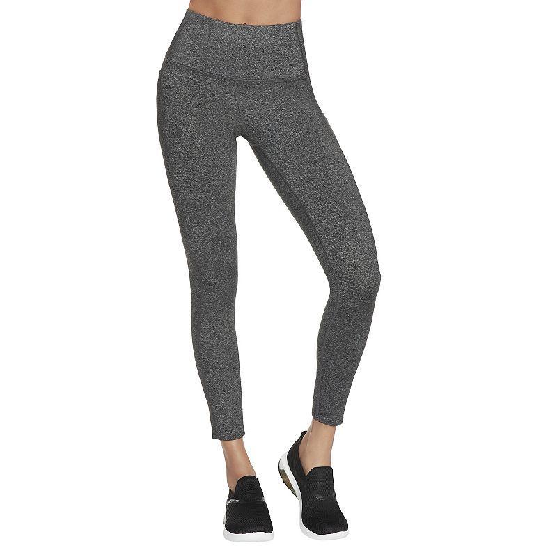 Womens Skechers GOWALK GOFLEX High-Waisted Leggings Grey Gray Product Image